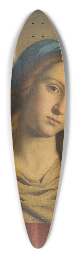 Giovanni Battista Salvi da Sassoferrato - Virgen 39.3 inch art pintail longboard deck