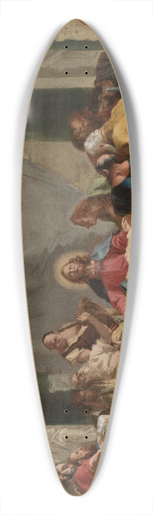 Giovanni Battista Tiepolo - Last Supper 39.3 inch art pintail longboard deck