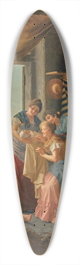 Giovanni Battista Torriglia - A new arrival 39.3 inch art pintail longboard deck