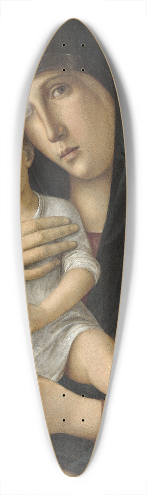 Giovanni Bellini - Madonna and Child 39.3 inch art pintail longboard deck