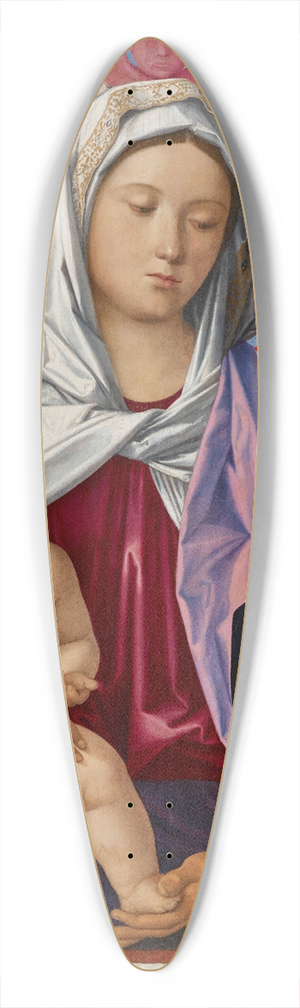 Giovanni Bellini - Madonna And Child With St. John The Baptist 39.3 inch art pintail longboard deck