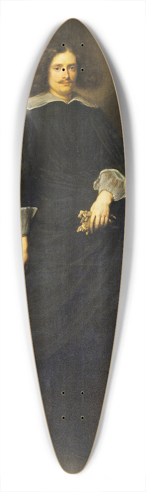 Giovanni Bernardo Carbone - Portrait of a Nobleman 39.3 inch art pintail longboard deck