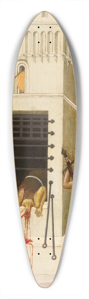 Giovanni di Paolo - The Beheading of Saint John the Baptist 39.3 inch art pintail longboard deck