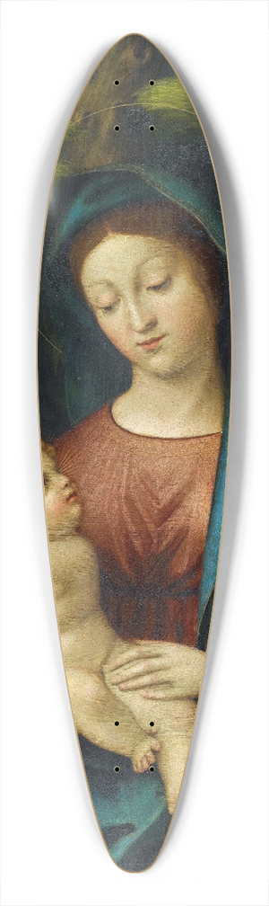 Giovanni Francesco Caroto - The Virgin With Child And The Saints Magdalene And Catherine 39.3 inch art pintail longboard deck