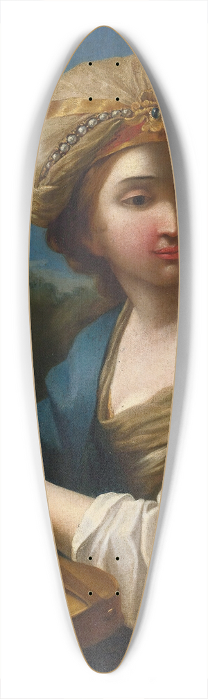 Giovanni Francesco Romanelli - Saint Cecilia 39.3 inch art pintail longboard deck