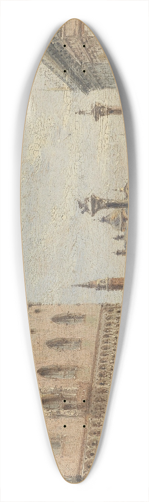 Giovanni Grubacs - Venedig Piazza San Marco 39.3 inch art pintail longboard deck Giovanni Grubacs - Venedig Piazza San Marco 39.3 inch art pintail longboard deck