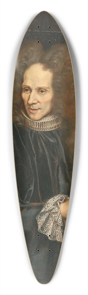 Giovanni Maria delle Piane - Portrait of a gentleman 39.3 inch art pintail longboard deck