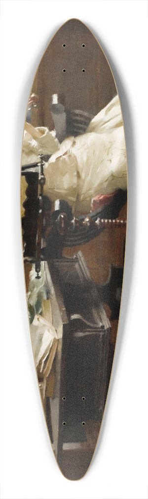 Giovanni Paolo Bedini - The violinist 39.3 inch art pintail longboard deck