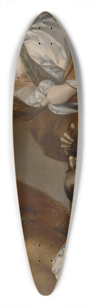 Giovanni Stefano Danedi - Herod and Herodias with the head of Saint John the Baptist 39.3 inch art pintail longboard deck