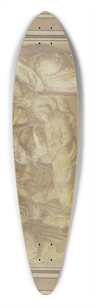 Girolamo Da Carpi - Marys death 39.3 inch art pintail longboard deck
