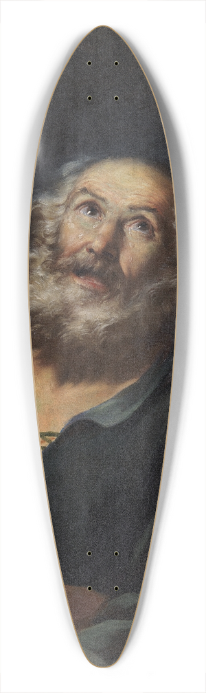 Girolamo Troppa - Saint Peter Penitent 39.3 inch art pintail longboard deck