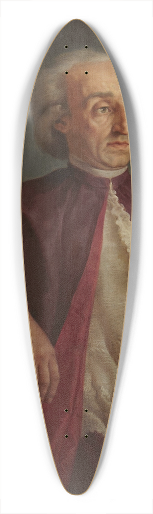 Giuseppe Cades - Portrait of a Cleric 39.3 inch art pintail longboard deck