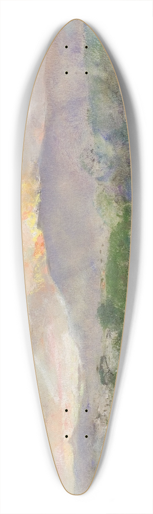 Giuseppe Casciaro - Naples 39.3 inch art pintail longboard deck