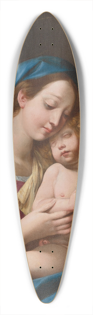 Giuseppe Cesari - The Holy Family 39.3 inch art pintail longboard deck