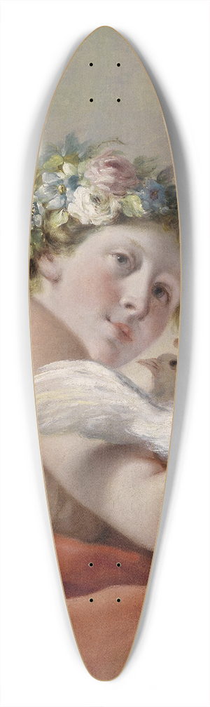 Giuseppe Nogari - Allegorie Sommer 39.3 inch art pintail longboard deck