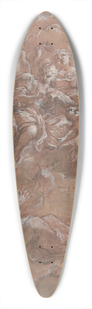 Giuseppe Passeri - The Ecstacy of the Blessed Giacinta Marescotti 39.3 inch art pintail longboard deck
