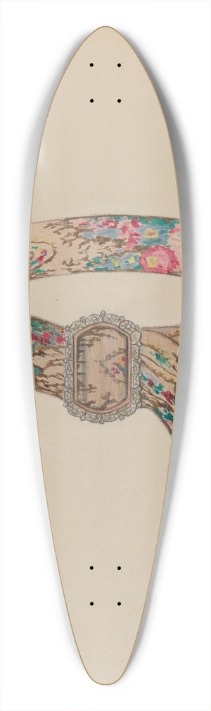 Gladys Cook - Belt 39.3 inch art pintail longboard deck