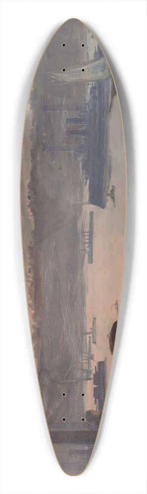 Glenn Coleman - TheFleet 39.3 inch art pintail longboard deck