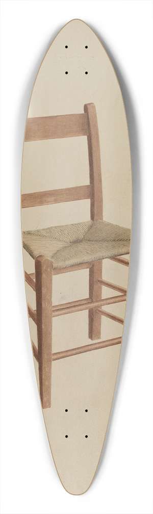 Glenn Wilson - Chair (handmade) 39.3 inch art pintail longboard deck