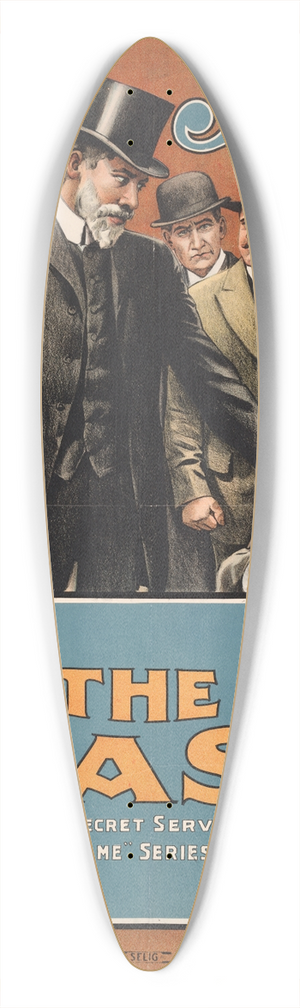 Goes Litho. Co. - The wasp 39.3 inch art pintail longboard deck