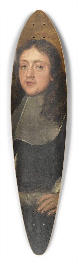 Gonzales Coques - Portrait of a gentleman 39.3 inch art pintail longboard deck