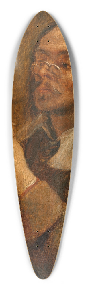 Gonzales Coques - Sight 39.3 inch art pintail longboard deck