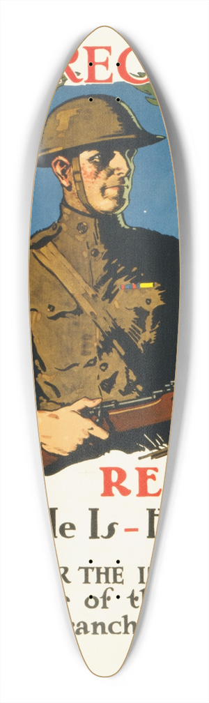 Gordon Grant - The regular  ready! 39.3 inch art pintail longboard deck