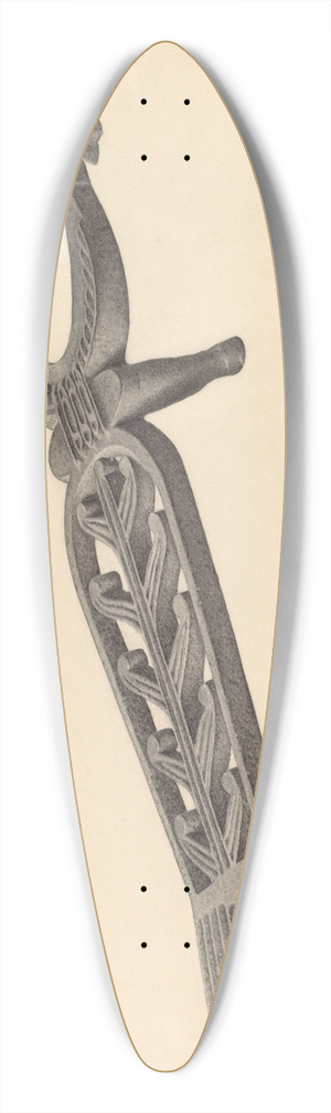 Gordon Sanborn - Bootjack 39.3 inch art pintail longboard deck
