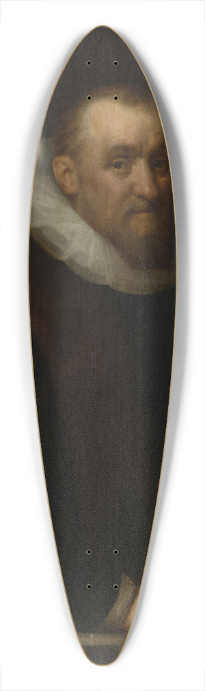 Gortzius Geldorp - Portrait of a Man 39.3 inch art pintail longboard deck
