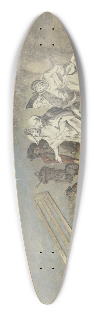 Gottlieb Welt - The moving artist 39.3 inch art pintail longboard deck