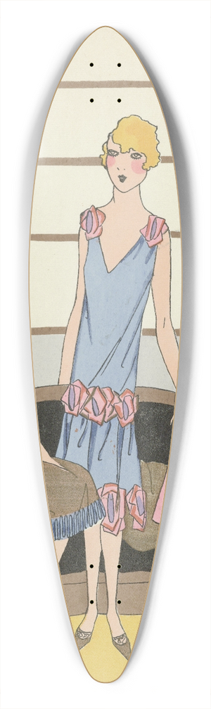 G-P. Joumard - Trs Parisien, 1925, No. 9; Supplment. EN BATEAU.  Crations Anna 39.3 inch art pintail longboard deck