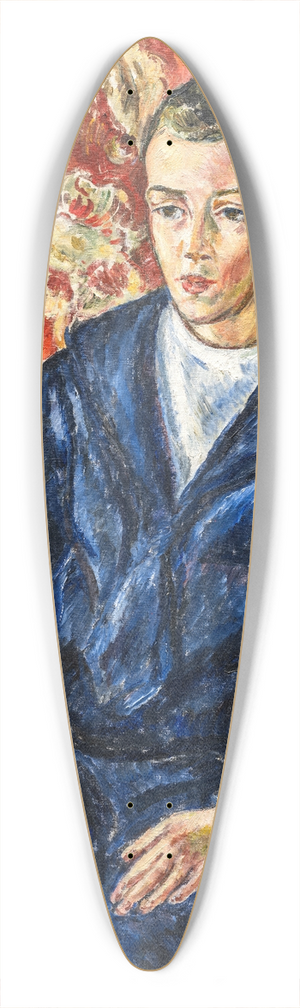 Gsta Sandels - Portrait of a Boy 39.3 inch art pintail longboard deck