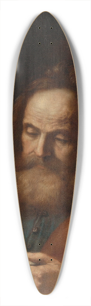Guercino - Saint Luke 39.3 inch art pintail longboard deck