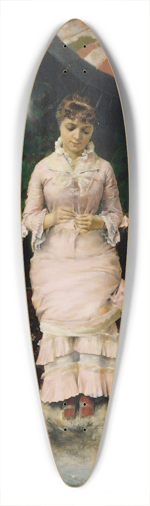 Gunnar Berndtson - Yes  No, Pause In The Studio 39.3 inch art pintail longboard deck