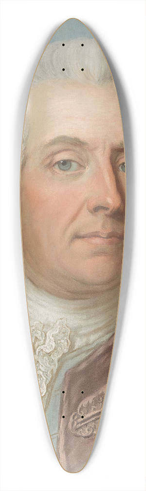 Gustaf Lundberg - Baron Johan Wilhelm Sprengporten 39.3 inch art pintail longboard deck