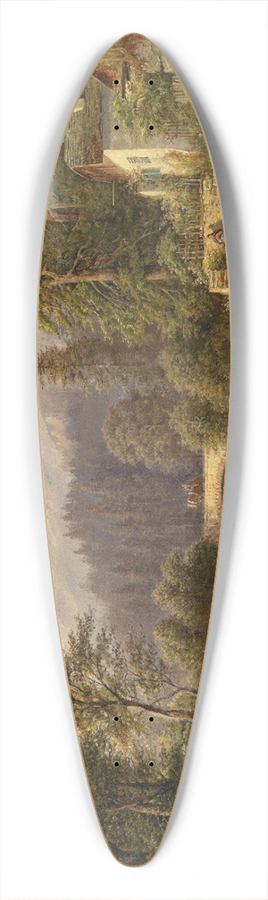 Gustav Barbarini - Partie bei Weyer 39.3 inch art pintail longboard deck