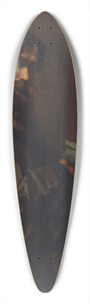 Gustave Courbet - Alphonse Promayet (18221872) 39.3 inch art pintail longboard deck