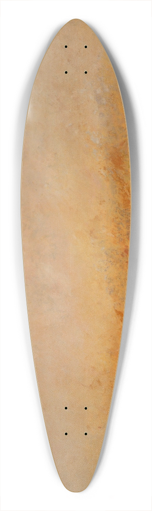 Gustave Courbet - Sunset Marine 39.3 inch art pintail longboard deck