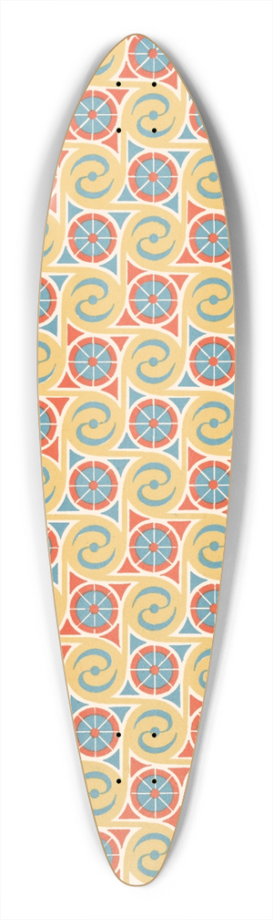 Gustave Jquier - 36. Plafond du Tombeau Damenheb (n 90) 39.3 inch art pintail longboard deck