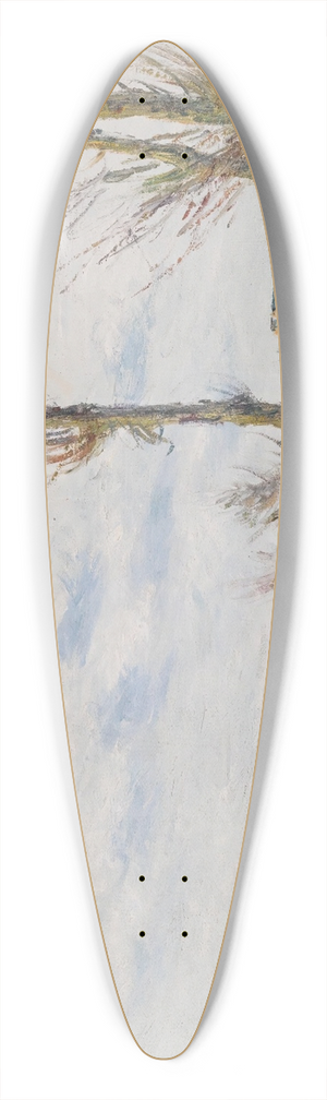 Gustave Loiseau - La Loire Trentemouet 39.3 inch art pintail longboard deck