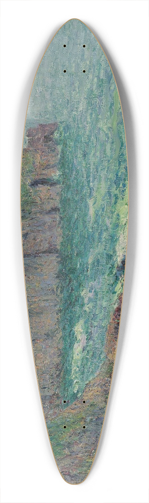 Gustave Loiseau - La Pointe Du Jars, Cap Frehel 39.3 inch art pintail longboard deck