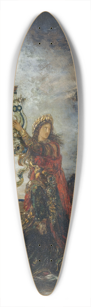 Gustave Moreau - Arion 39.3 inch art pintail longboard deck Gustave Moreau - Arion 39.3 inch art pintail longboard deck