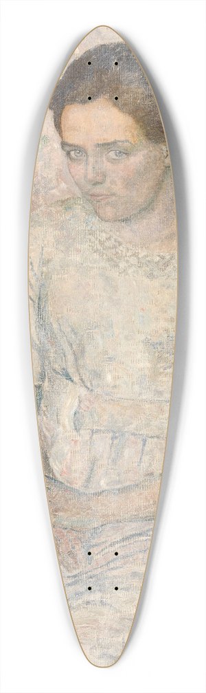 Gustave Van de Woestijne - Adrienne 39.3 inch art pintail longboard deck