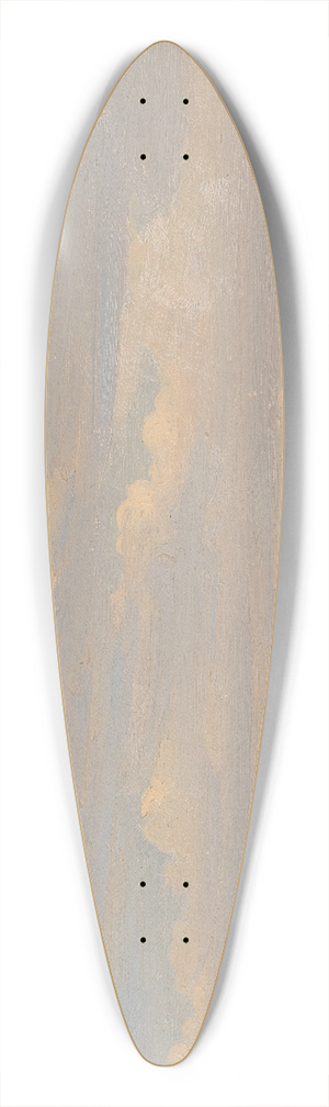 Gustav Friedrich Papperitz - Landschaftsstudie 39.3 inch art pintail longboard deck