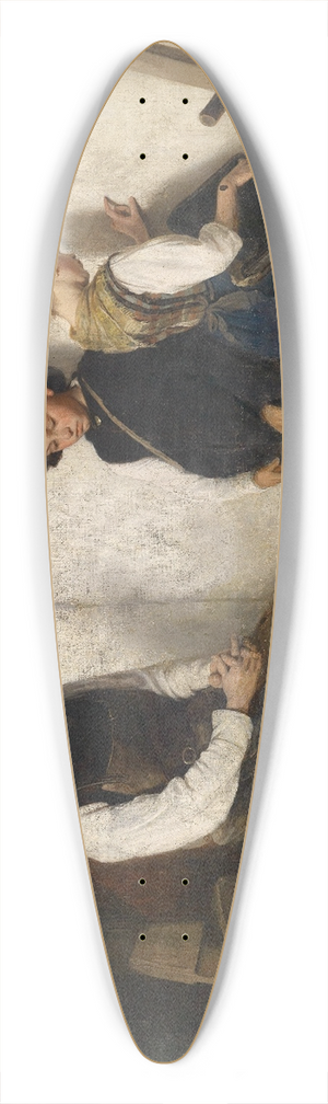 Gustav Igler - Der zerbrochene Krug 39.3 inch art pintail longboard deck