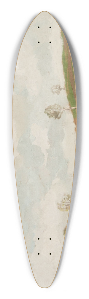 Gustav Macoun - Landscape fin the vicinity of Kameniky 39.3 inch art pintail longboard deck