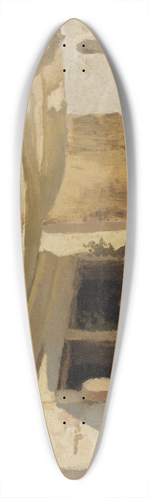 Gustav Schnleber - Obstbude in Venedig 39.3 inch art pintail longboard deck