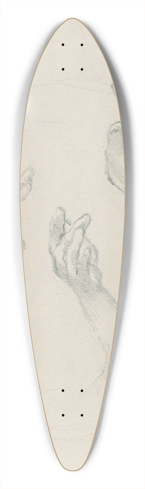 Gustv Mall - tdie rk 39.3 inch art pintail longboard deck