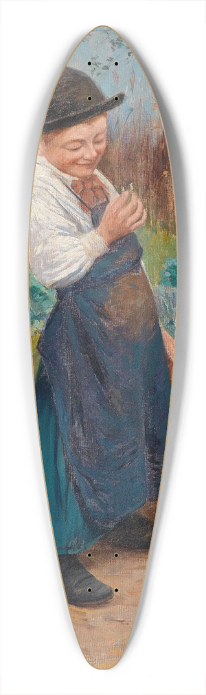 Gza Peske - Der kleine Grtner 39.3 inch art pintail longboard deck