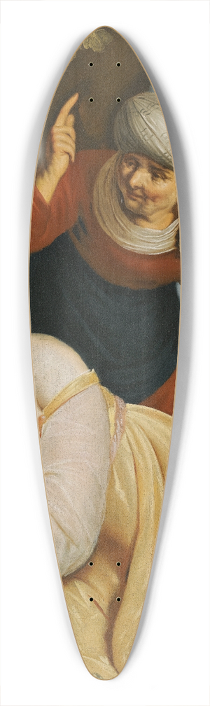 Haarlem School - Vertumnus And Pomona 39.3 inch art pintail longboard deck